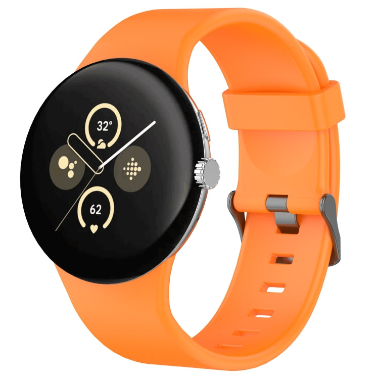 無地スポーツシリコン時計バンド、Google Pixel Watch 4 / Watch 3 45mm用
