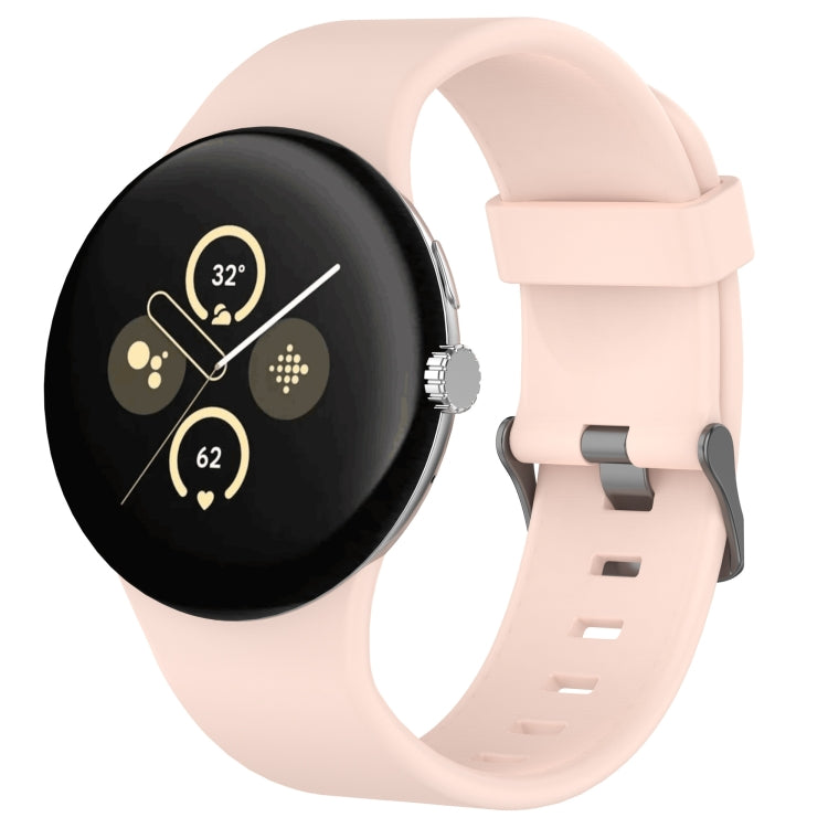 無地スポーツシリコン時計バンド、Google Pixel Watch 4 / Watch 3 45mm用