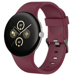 無地スポーツシリコン時計バンド、Google Pixel Watch 4 / Watch 3 45mm用