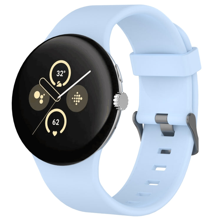 無地スポーツシリコン時計バンド、Google Pixel Watch 4 / Watch 3 45mm用