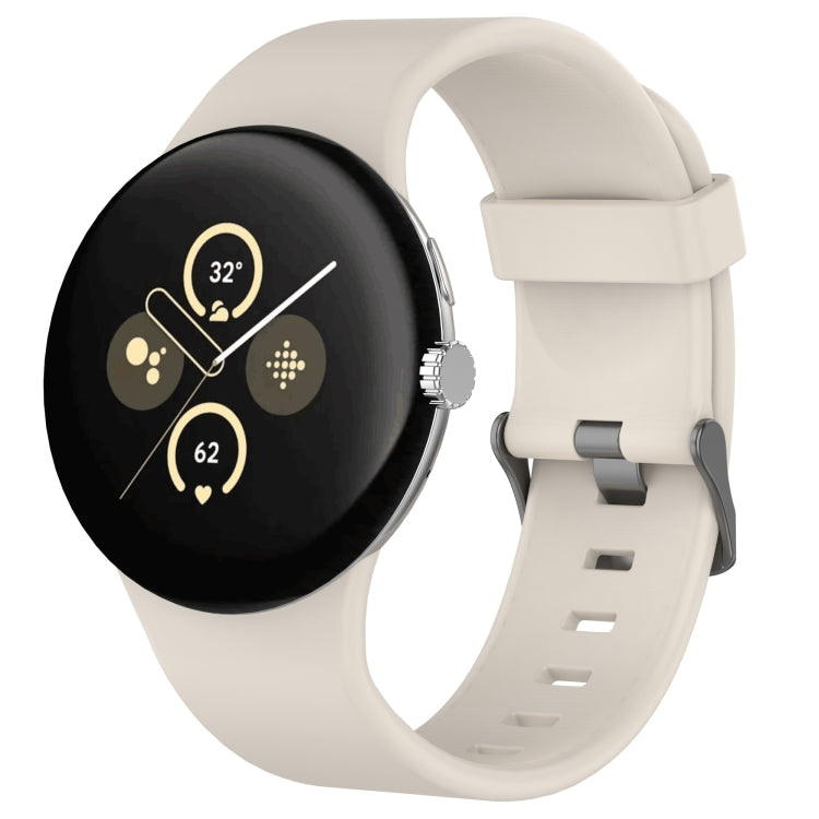 無地スポーツシリコン時計バンド、Google Pixel Watch 4 / Watch 3 45mm用