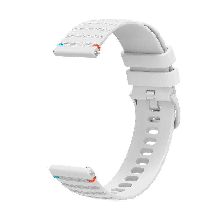 ウェービードットステッチ20mmシリコンウォッチバンド、Samsung Galaxy Watch 42mm用、Samsung Gear S2 Classic用