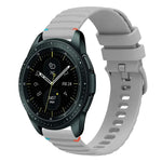 ウェービードットステッチ20mmシリコンウォッチバンド、Samsung Galaxy Watch 42mm用、Samsung Gear S2 Classic用
