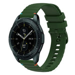 ウェービードットステッチ20mmシリコンウォッチバンド、Samsung Galaxy Watch 42mm用、Samsung Gear S2 Classic用