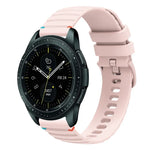 ウェービードットステッチ20mmシリコンウォッチバンド、Samsung Galaxy Watch 42mm用、Samsung Gear S2 Classic用