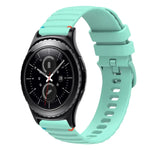 ウェービードットステッチ20mmシリコンウォッチバンド、Samsung Galaxy Watch 42mm用、Samsung Gear S2 Classic用