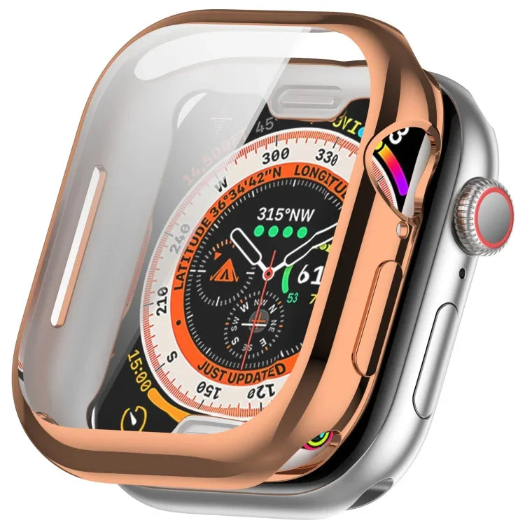 全面メッキ TPU ウォッチケース、Apple Watch Series 11 / 10 46mm用、Apple Watch Series 11 / 10 42mm用