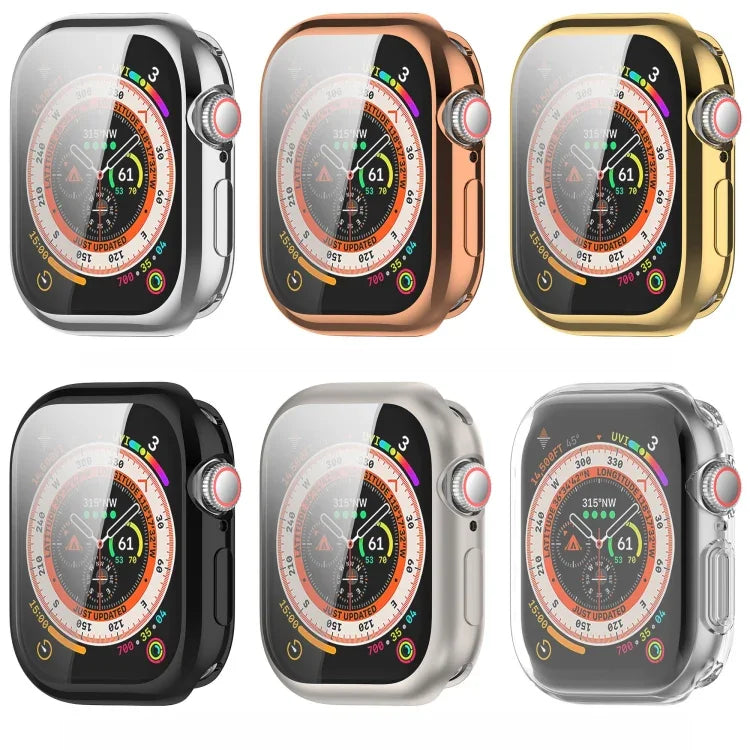 全面メッキ TPU ウォッチケース、Apple Watch Series 11 / 10 46mm用、Apple Watch Series 11 / 10 42mm用