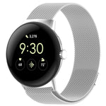 ミラネーゼメタルマグネット時計バンド、Google Pixel Watch 4 / Watch 3 45mm用、Google Pixel Watch 4 / 3 / 2 / 1 41mm用