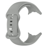 無地バタフライバックルシリコンウォッチバンド サイズ:L Google Pixel Watch 4 / Watch 3 45mm用, Google Pixel Watch 4 / 3 / 2 / 1 41mm用