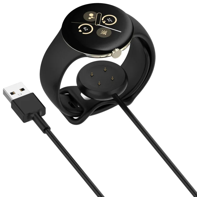 Google Pixel Watch 3 41 / 45mm USB インターフェース スマートウォッチ充電ケーブル, 長さ: 1m, USB インターフェース