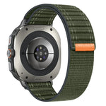 Samsung Galaxy Watch Ultra 47mm / Ultra 2025用 シーウェーブテクスチャー ナイロン フック＆ループファスナーバンド