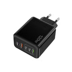 120W 3 PD Type-C デュアルUSB マルチポート充電器 携帯電話用、EUプラグ、EUプラグ