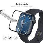 2枚セット ENKAY 3D フルカバレッジ ソフトPCエッジ PMMA HDスクリーンフィルム、Apple Watch Series 11 / 10 46mm用、Apple Watch Series 11 / 10 42mm用