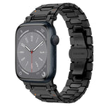 Pathfinder ステンレススチール メタルウォッチバンド、Apple Watch Series 10 46mm 用、Apple Watch SE 2023 44mm 用、Apple Watch Ultra 2 49mm 用、Apple Watch Series 9 45mm 用、Apple Watch Ultra 49mm 用、Apple Watch Series 8 45mm 用、Apple Watch SE 2022 4...