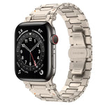 Pathfinder ステンレススチール メタルウォッチバンド、Apple Watch Series 10 46mm 用、Apple Watch SE 2023 44mm 用、Apple Watch Ultra 2 49mm 用、Apple Watch Series 9 45mm 用、Apple Watch Ultra 49mm 用、Apple Watch Series 8 45mm 用、Apple Watch SE 2022 4...