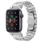 Pathfinder ステンレススチール メタルウォッチバンド、Apple Watch Series 10 46mm 用、Apple Watch SE 2023 44mm 用、Apple Watch Ultra 2 49mm 用、Apple Watch Series 9 45mm 用、Apple Watch Ultra 49mm 用、Apple Watch Series 8 45mm 用、Apple Watch SE 2022 4...