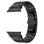 Pathfinder ステンレススチール メタルウォッチバンド、Apple Watch Series 10 46mm 用、Apple Watch SE 2023 44mm 用、Apple Watch Ultra 2 49mm 用、Apple Watch Series 9 45mm 用、Apple Watch Ultra 49mm 用、Apple Watch Series 8 45mm 用、Apple Watch SE 2022 4...
