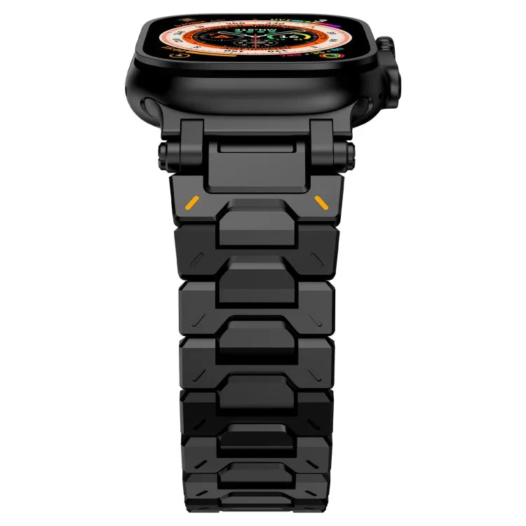 Pathfinder ステンレススチール メタルウォッチバンド、Apple Watch Series 10 46mm 用、Apple Watch SE 2023 44mm 用、Apple Watch Ultra 2 49mm 用、Apple Watch Series 9 45mm 用、Apple Watch Ultra 49mm 用、Apple Watch Series 8 45mm 用、Apple Watch SE 2022 4...