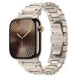 Pathfinder ステンレススチール メタルウォッチバンド、Apple Watch Series 10 46mm 用、Apple Watch SE 2023 44mm 用、Apple Watch Ultra 2 49mm 用、Apple Watch Series 9 45mm 用、Apple Watch Ultra 49mm 用、Apple Watch Series 8 45mm 用、Apple Watch SE 2022 4...