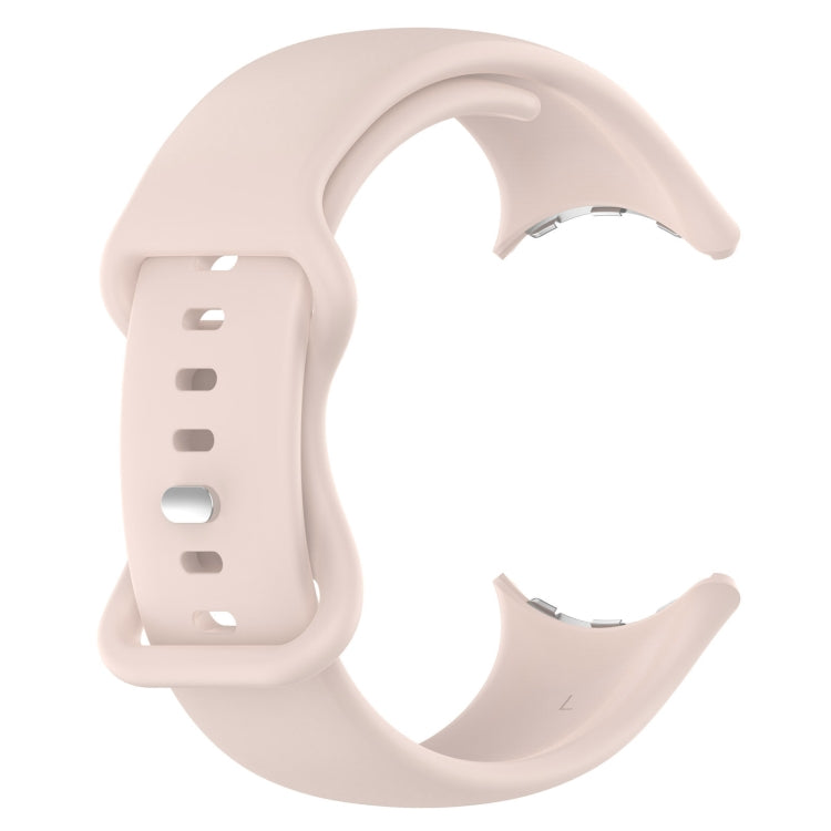 Solid Color Butterfly Buckle Silicone Watch Band, Size: S, Size: S