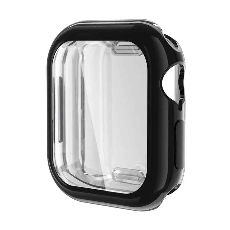 ENKAY Hat-Prince 電気めっきソフトTPUケースとスクリーンフィルム、Apple Watch Series 11 / 10 46mm 用、Apple Watch Series 11 / 10 42mm 用
