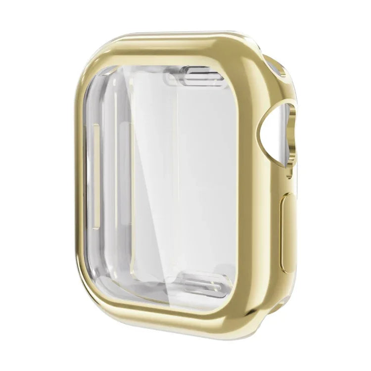 ENKAY Hat-Prince 電気めっきソフトTPUケースとスクリーンフィルム、Apple Watch Series 11 / 10 46mm 用、Apple Watch Series 11 / 10 42mm 用