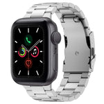 スリービーズ チタン合金メタルウォッチバンド、Apple Watch Series 7 41mm 用、Apple Watch Series 7 45mm 用、Apple Watch Series 6 40mm 用、Apple Watch Series 6 44mm 用、Apple Watch Series 5 44mm 用、Apple Watch Series 5 40mm 用                       ...