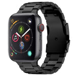 スリービーズ チタン合金メタルウォッチバンド、Apple Watch Series 7 41mm 用、Apple Watch Series 7 45mm 用、Apple Watch Series 6 40mm 用、Apple Watch Series 6 44mm 用、Apple Watch Series 5 44mm 用、Apple Watch Series 5 40mm 用                       ...