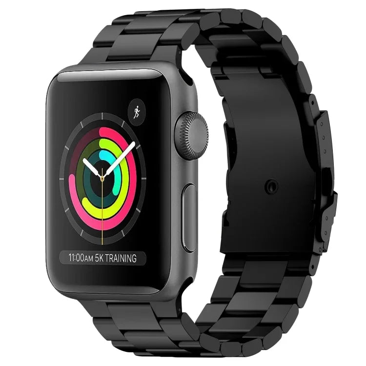 スリービーズ チタン合金メタルウォッチバンド、Apple Watch Series 7 41mm 用、Apple Watch Series 7 45mm 用、Apple Watch Series 6 40mm 用、Apple Watch Series 6 44mm 用、Apple Watch Series 5 44mm 用、Apple Watch Series 5 40mm 用                       ...