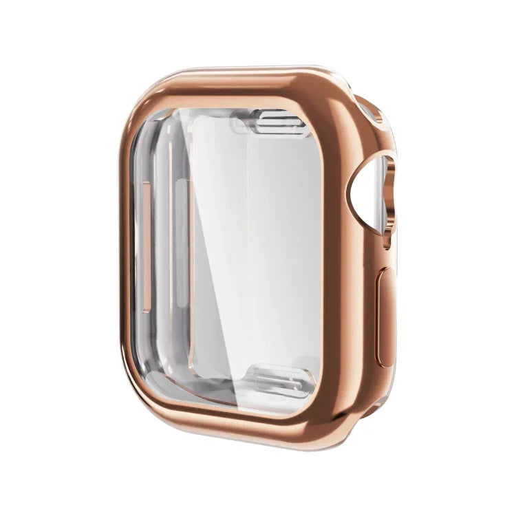全面保護 TPU 電気めっきウォッチケース、Apple Watch Series 11 / 10 46mm 用、Apple Watch Series 11 / 10 42mm 用