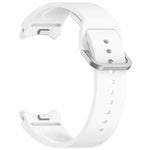 無地カラフルバックル クイックリリース シリコン時計バンド、Samsung Galaxy Watch 5 40 / 44mm 用、Samsung Galaxy Watch 5 Pro 用、Samsung Galaxy Watch 4 40 / 44mm 用、Samsung Galaxy Watch 4 Classic 46 / 42mm 用