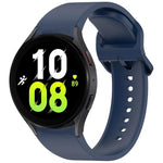 無地カラフルバックル クイックリリース シリコン時計バンド、Samsung Galaxy Watch 5 40 / 44mm 用、Samsung Galaxy Watch 5 Pro 用、Samsung Galaxy Watch 4 40 / 44mm 用、Samsung Galaxy Watch 4 Classic 46 / 42mm 用