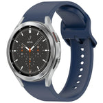無地カラフルバックル クイックリリース シリコン時計バンド、Samsung Galaxy Watch 5 40 / 44mm 用、Samsung Galaxy Watch 5 Pro 用、Samsung Galaxy Watch 4 40 / 44mm 用、Samsung Galaxy Watch 4 Classic 46 / 42mm 用