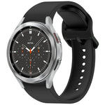 無地カラフルバックル クイックリリース シリコン時計バンド、Samsung Galaxy Watch 5 40 / 44mm 用、Samsung Galaxy Watch 5 Pro 用、Samsung Galaxy Watch 4 40 / 44mm 用、Samsung Galaxy Watch 4 Classic 46 / 42mm 用