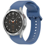 無地カラフルバックル クイックリリース シリコン時計バンド、Samsung Galaxy Watch 5 40 / 44mm 用、Samsung Galaxy Watch 5 Pro 用、Samsung Galaxy Watch 4 40 / 44mm 用、Samsung Galaxy Watch 4 Classic 46 / 42mm 用