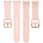 無地カラフルバックル クイックリリース シリコン時計バンド、Samsung Galaxy Watch 5 40 / 44mm 用、Samsung Galaxy Watch 5 Pro 用、Samsung Galaxy Watch 4 40 / 44mm 用、Samsung Galaxy Watch 4 Classic 46 / 42mm 用