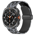 Samsung Galaxy Watch Ultra 47mm 用 磁気折りたたみバックルシリコン時計バンド