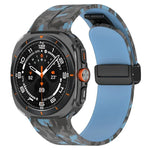 Samsung Galaxy Watch Ultra 47mm 用 磁気折りたたみバックルシリコン時計バンド