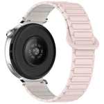 デュアルカラーマグネティックバックルシリコンウォッチバンド、Samsung Galaxy Watch 7 40 / 44mm用