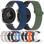 デュアルカラーマグネティックバックルシリコンウォッチバンド、Samsung Galaxy Watch 7 40 / 44mm用