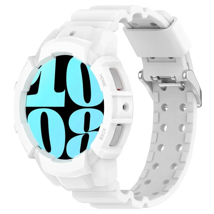 アーマーシリコン時計バンドと時計ケースセット、Samsung Galaxy Watch 7 44mm用、Samsung Galaxy Watch 7 40mm用