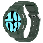 アーマーシリコン時計バンドと時計ケースセット、Samsung Galaxy Watch 7 44mm用、Samsung Galaxy Watch 7 40mm用