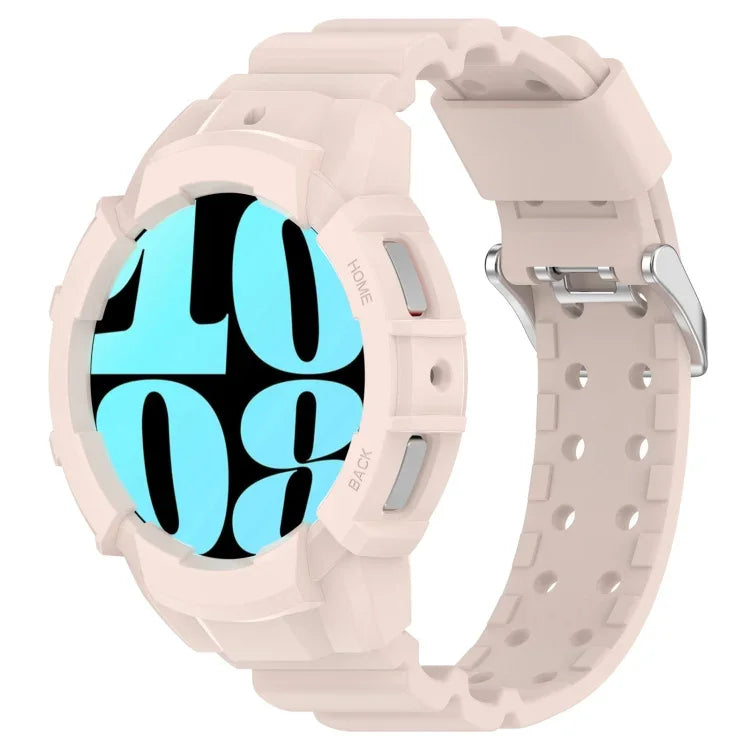 アーマーシリコン時計バンドと時計ケースセット、Samsung Galaxy Watch 7 44mm用、Samsung Galaxy Watch 7 40mm用
