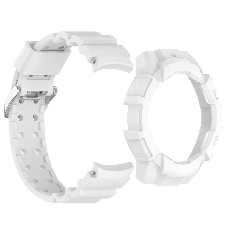 アーマーシリコン時計バンドと時計ケースセット、Samsung Galaxy Watch 7 44mm用、Samsung Galaxy Watch 7 40mm用