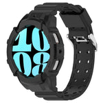 アーマーシリコン時計バンドと時計ケースセット、Samsung Galaxy Watch 7 44mm用、Samsung Galaxy Watch 7 40mm用