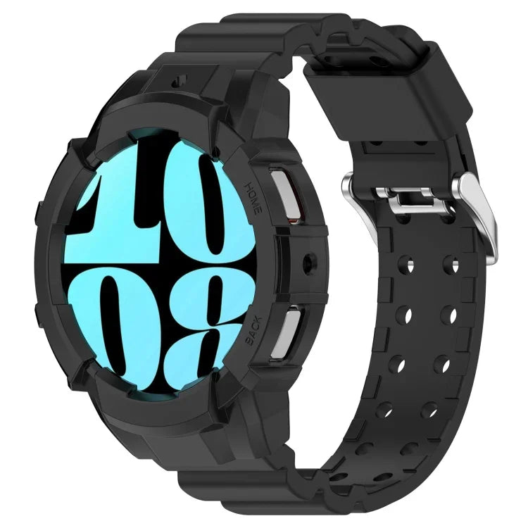 アーマーシリコン時計バンドと時計ケースセット、Samsung Galaxy Watch 7 44mm用、Samsung Galaxy Watch 7 40mm用