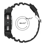 アーマーシリコン時計バンドと時計ケースセット、Samsung Galaxy Watch 7 44mm用、Samsung Galaxy Watch 7 40mm用