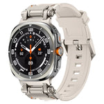 チタンコネクタークイックリリースシリコン時計バンド、Samsung Galaxy Watch Ultra 47mm / Ultra 2025用