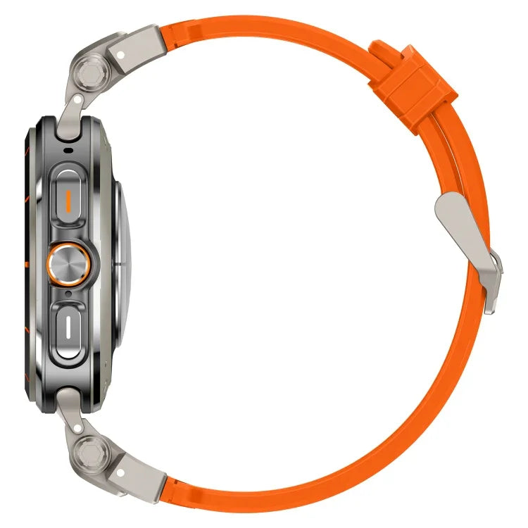 チタンコネクタークイックリリースシリコン時計バンド、Samsung Galaxy Watch Ultra 47mm / Ultra 2025用